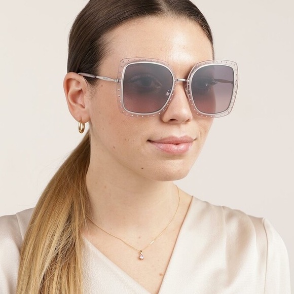 NEW JIMMY CHOO SUNGLASSES JIMMY CHOO DANY/S KTS F7 WOMEN’S EYEWEAR JIMMY CHOO - Picture 6 of 12